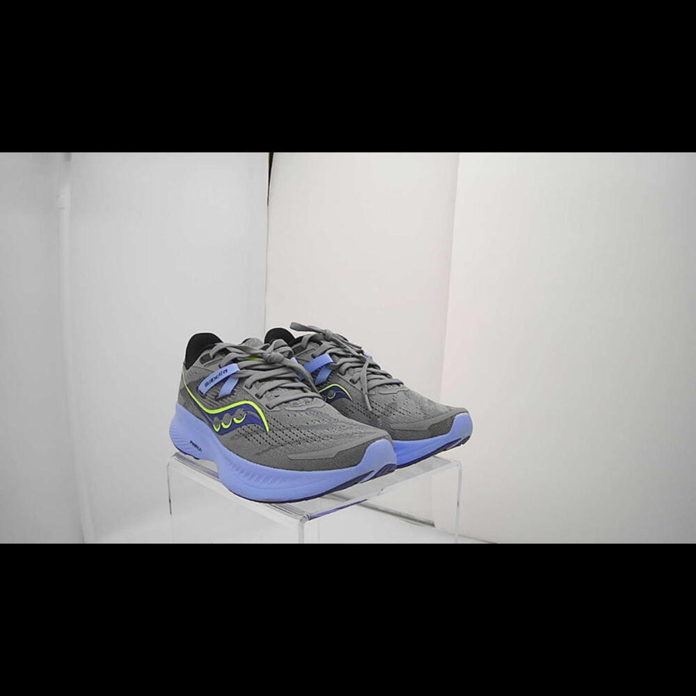 Saucony Women's Guide 16 Sneaker, Fossil/Ether, 9